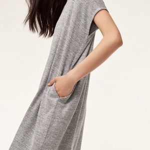 WILFRED FREE Gray Lorelei Dress